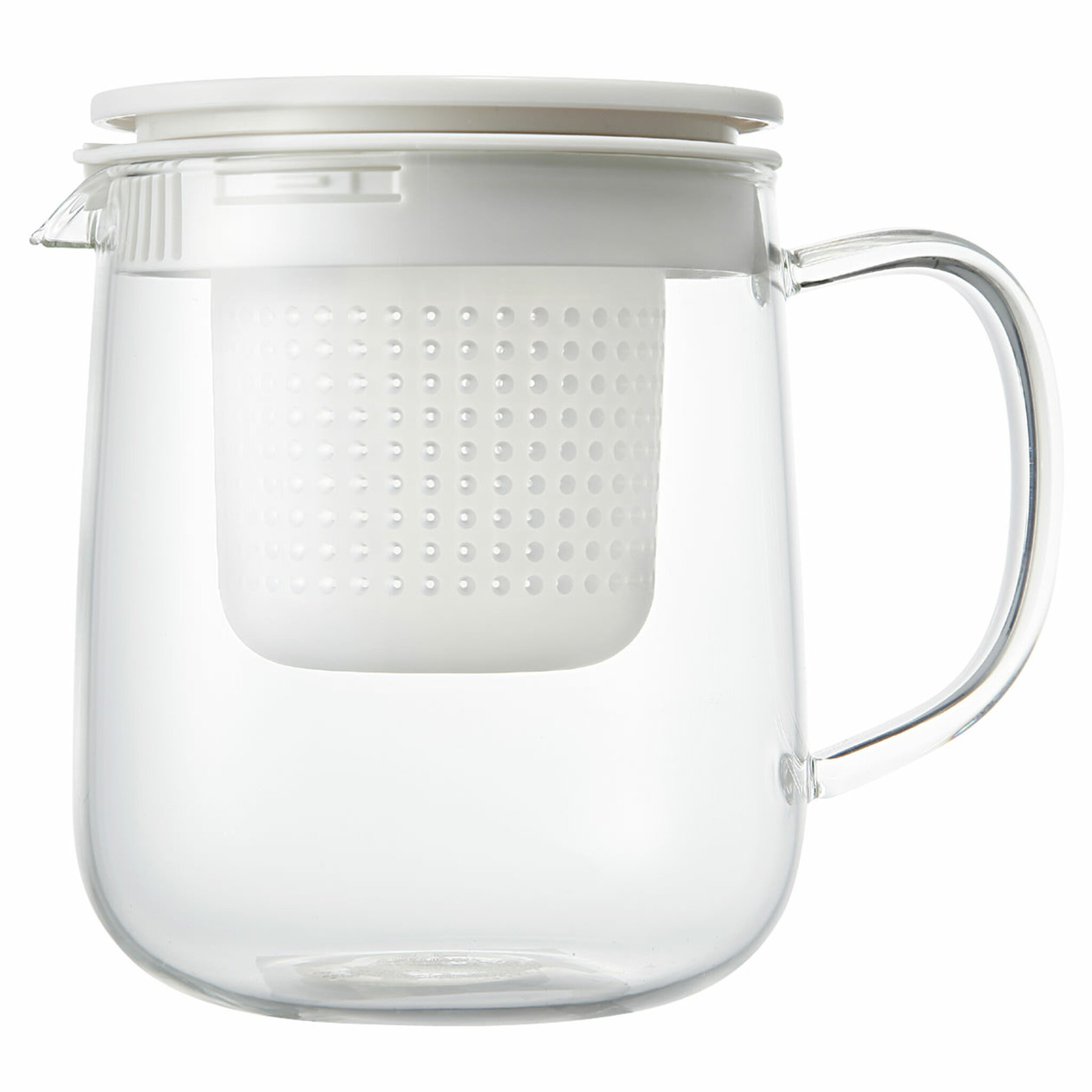 Värmetålig Tekanna Med Sil 1l, 1 L