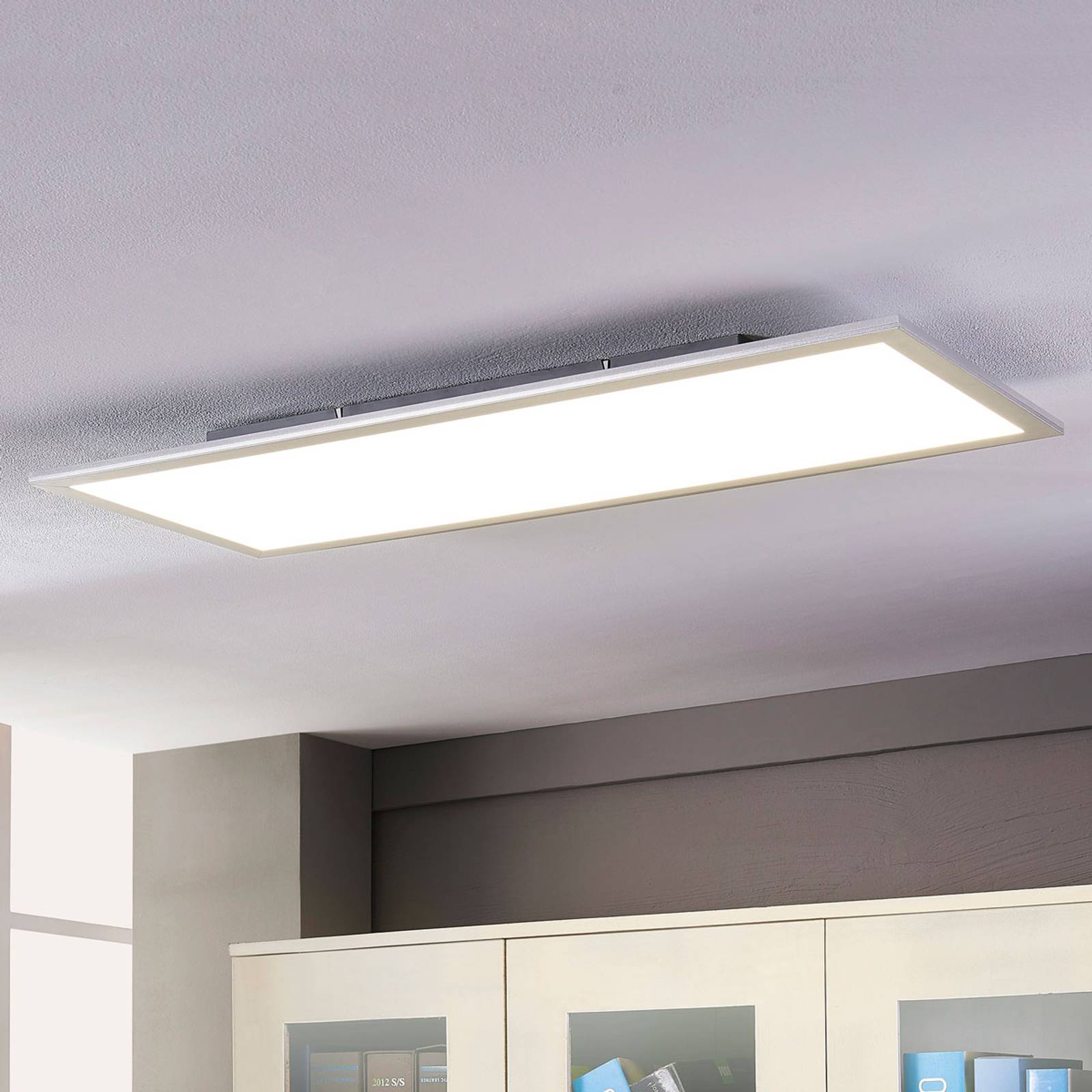 Lindby Livel LED-panel, 4 000 K, 120 x 30 cm