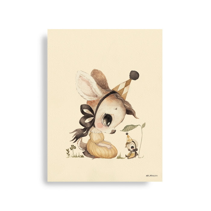 Miss Stella poster 30 x 40 cm Mrs Mighetto