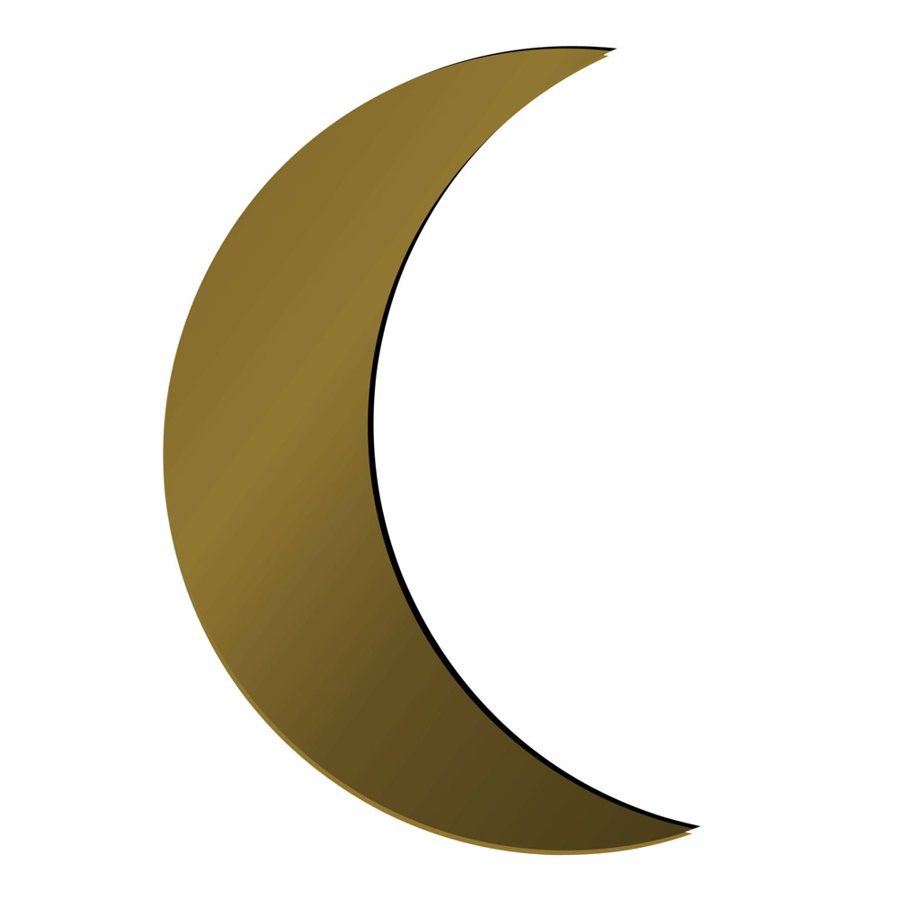 By On - Moon Spegel 40x10 cm