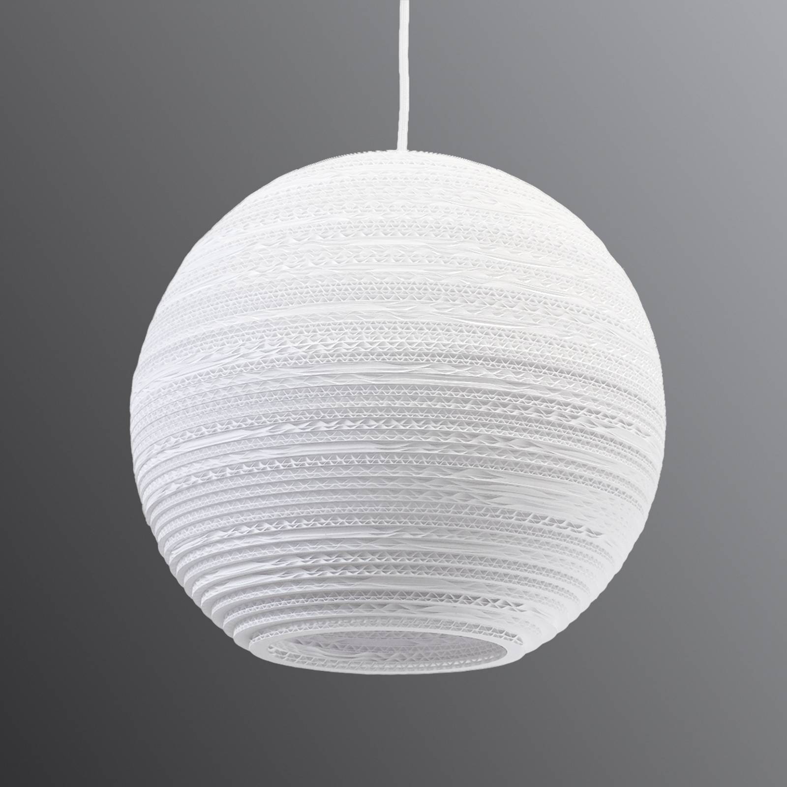 Kulformad hänglampa Ball - Ø 36 cm