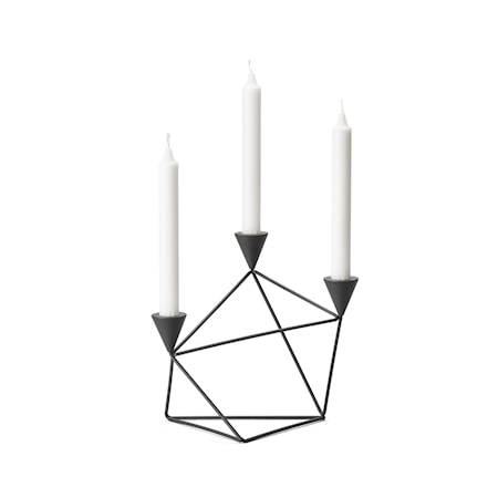 Pythagoras Ljusstake Svart