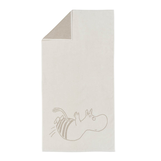 Arabia - Mumin Badhandduk 70x140 cm Mumintroll Vit