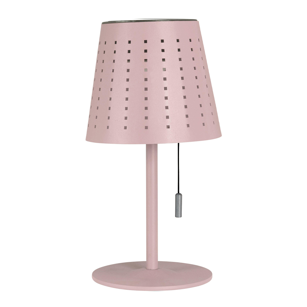 PR Home - Halvar Solcellslampa 30 cm Rosa