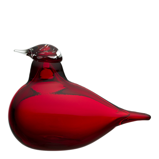 Iittala - Birds by Toikka Liten Tärna 7,5x11 cm Tranbär