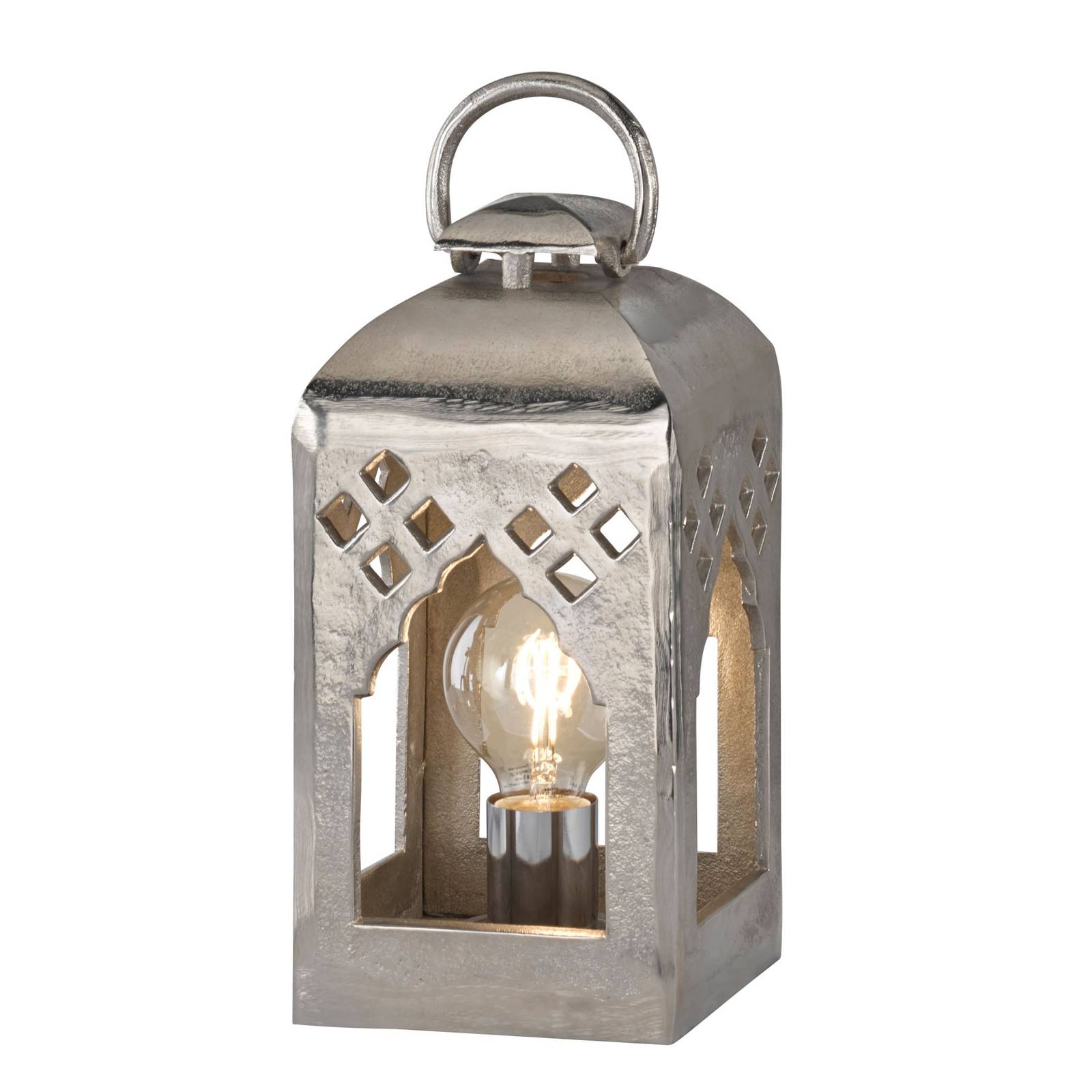 Lykt-bordslampa Melis, höjd 32 cm