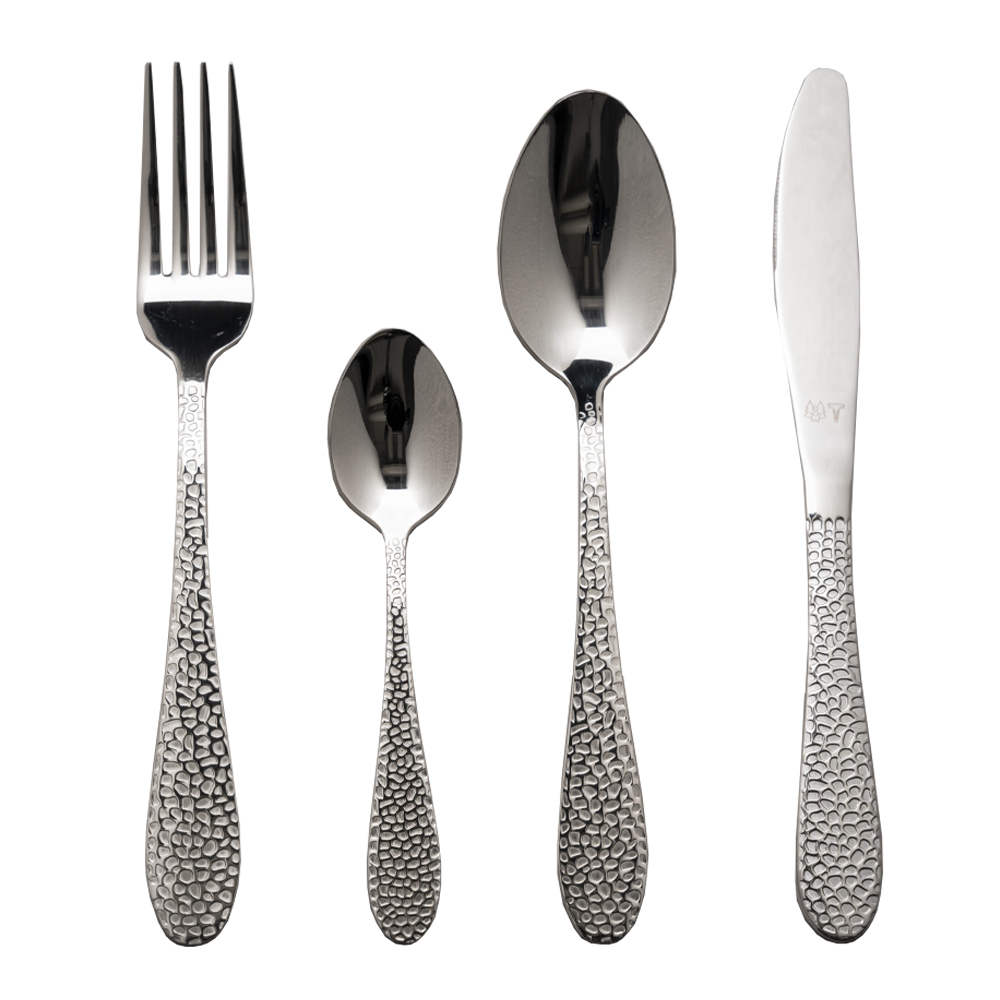 Vargen & Thor - Vargen & Thor Bestickset 16-delar Gråfot Silver