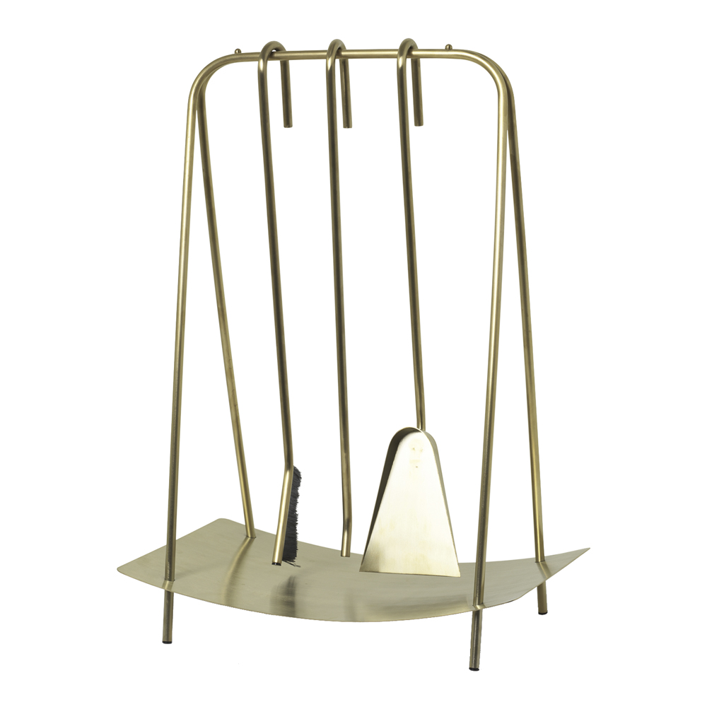 Ferm Living - Port Spisset 4 delar Mässing