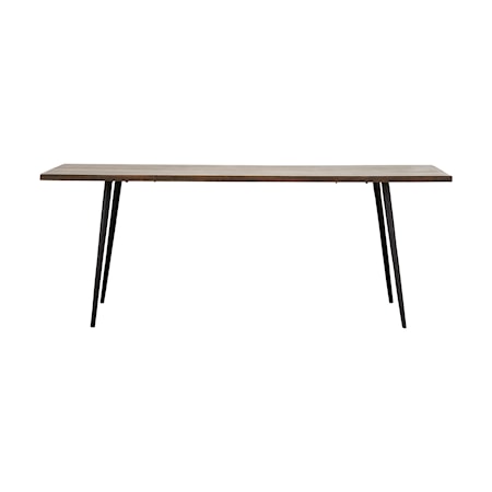 Matbord Club 80x200x76 cm - Svart