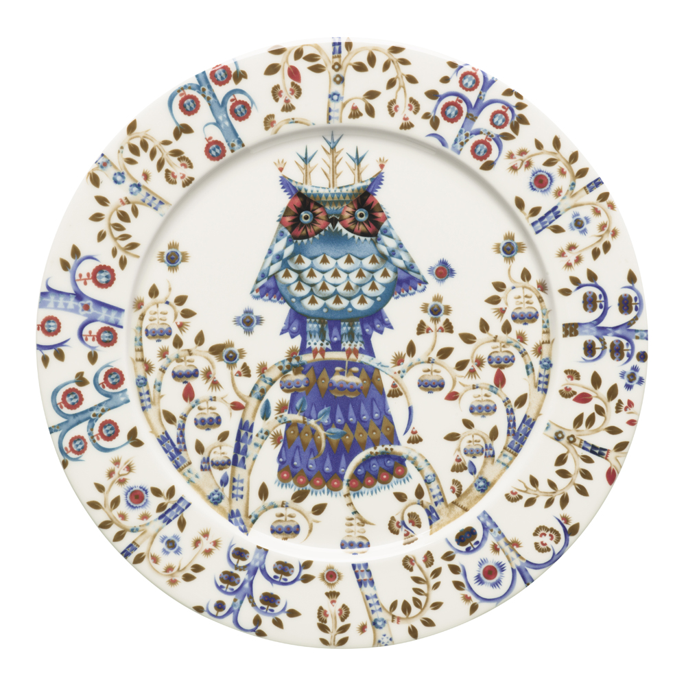 Iittala - Taika Tallrik flat 27 cm Vit