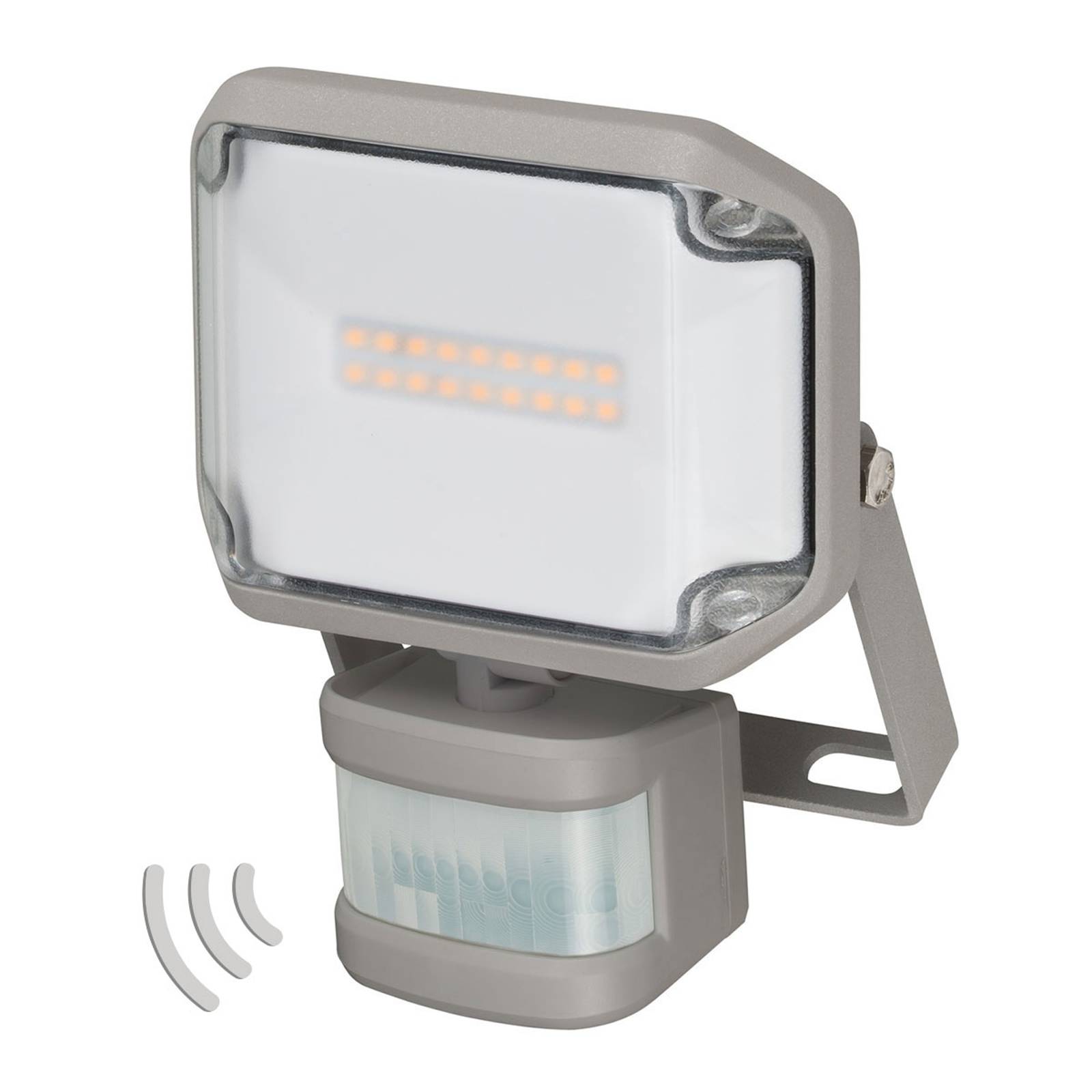 Utomhus LED-spot AL med IR-sensor IP44 10 W