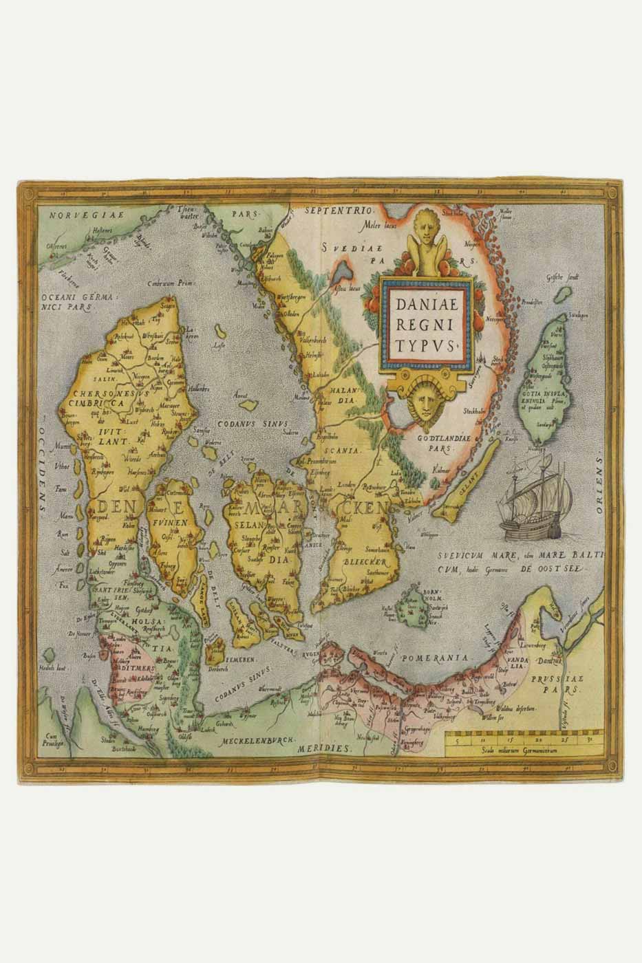 Print Sea Chart 40x50 #101