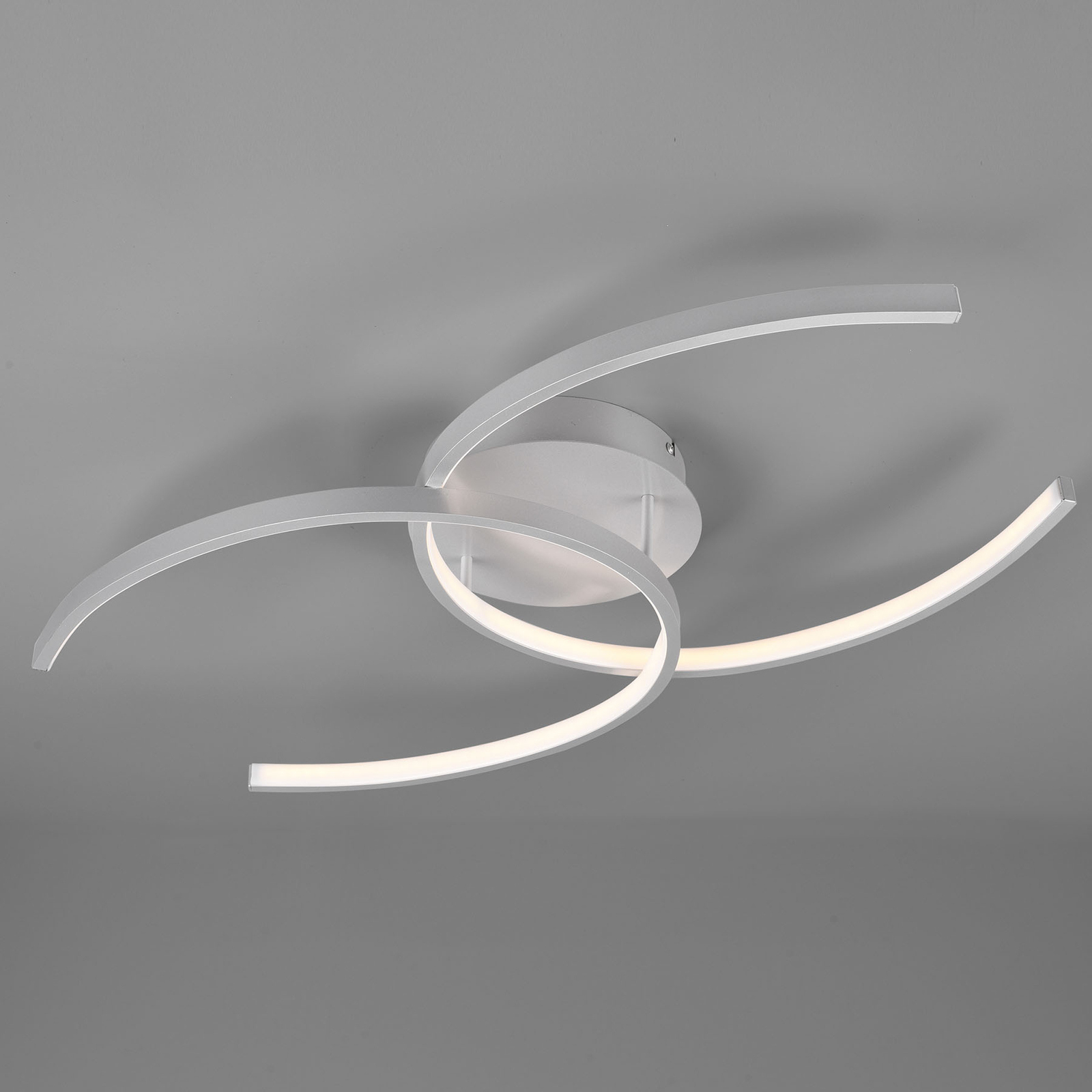LED-taklampa Cocos dimbar 3 000 K titan