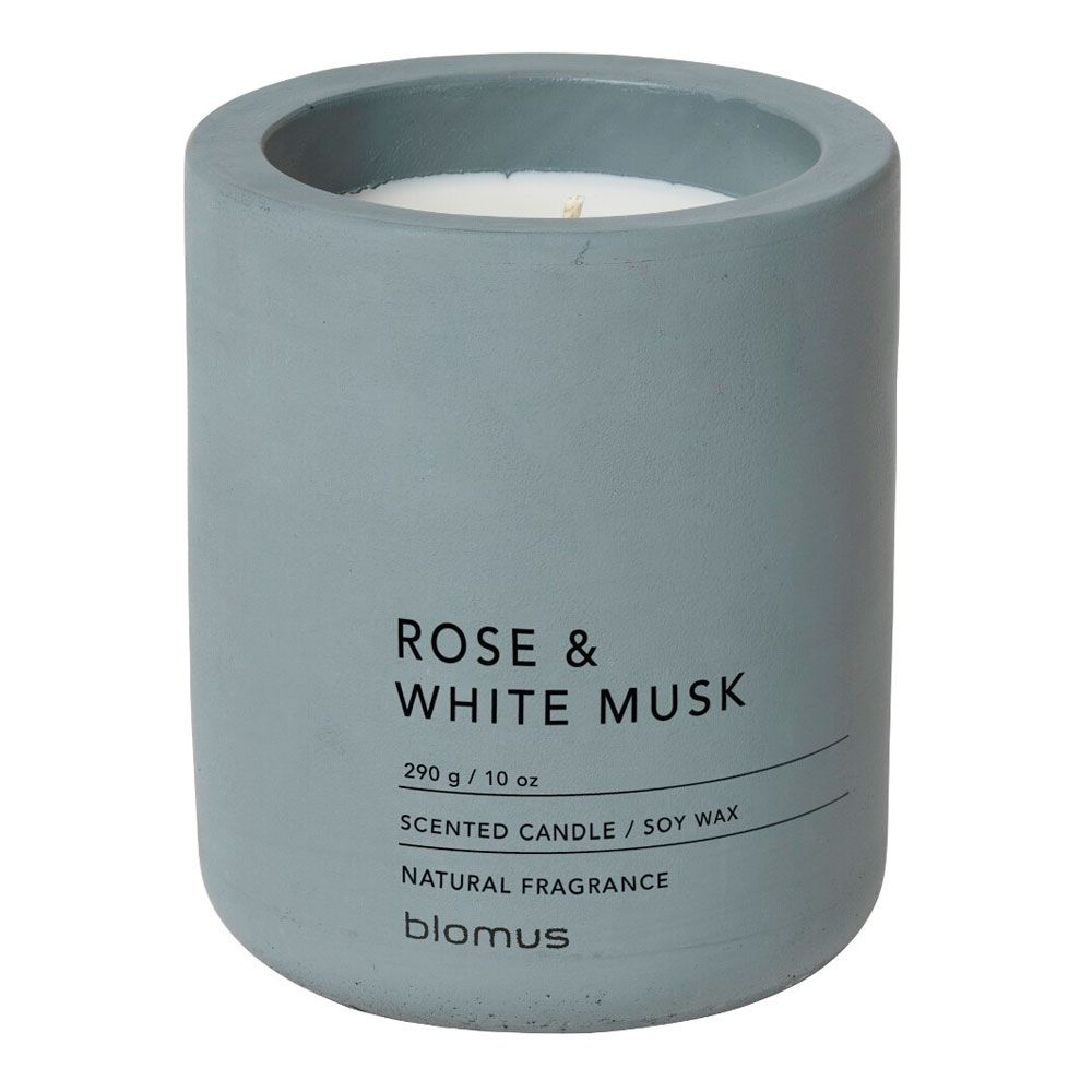 Blomus - Fraga Doftljus Large 290 g Rose & White Musk
