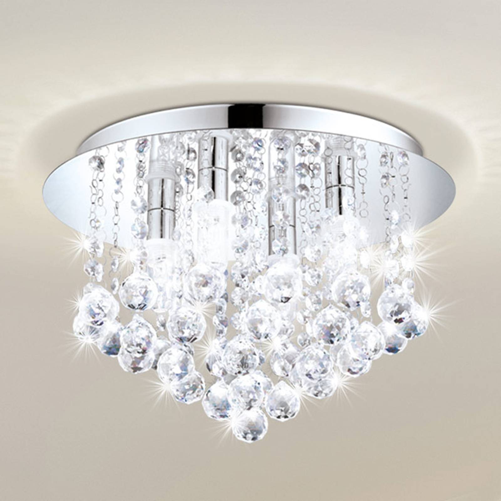 LED-taklampa Almonte med hänge, 50 cm