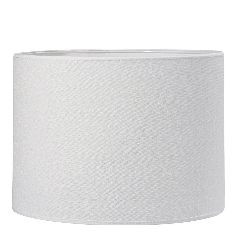 PR Home - Sara Lampskärm Jute 25 cm Vit