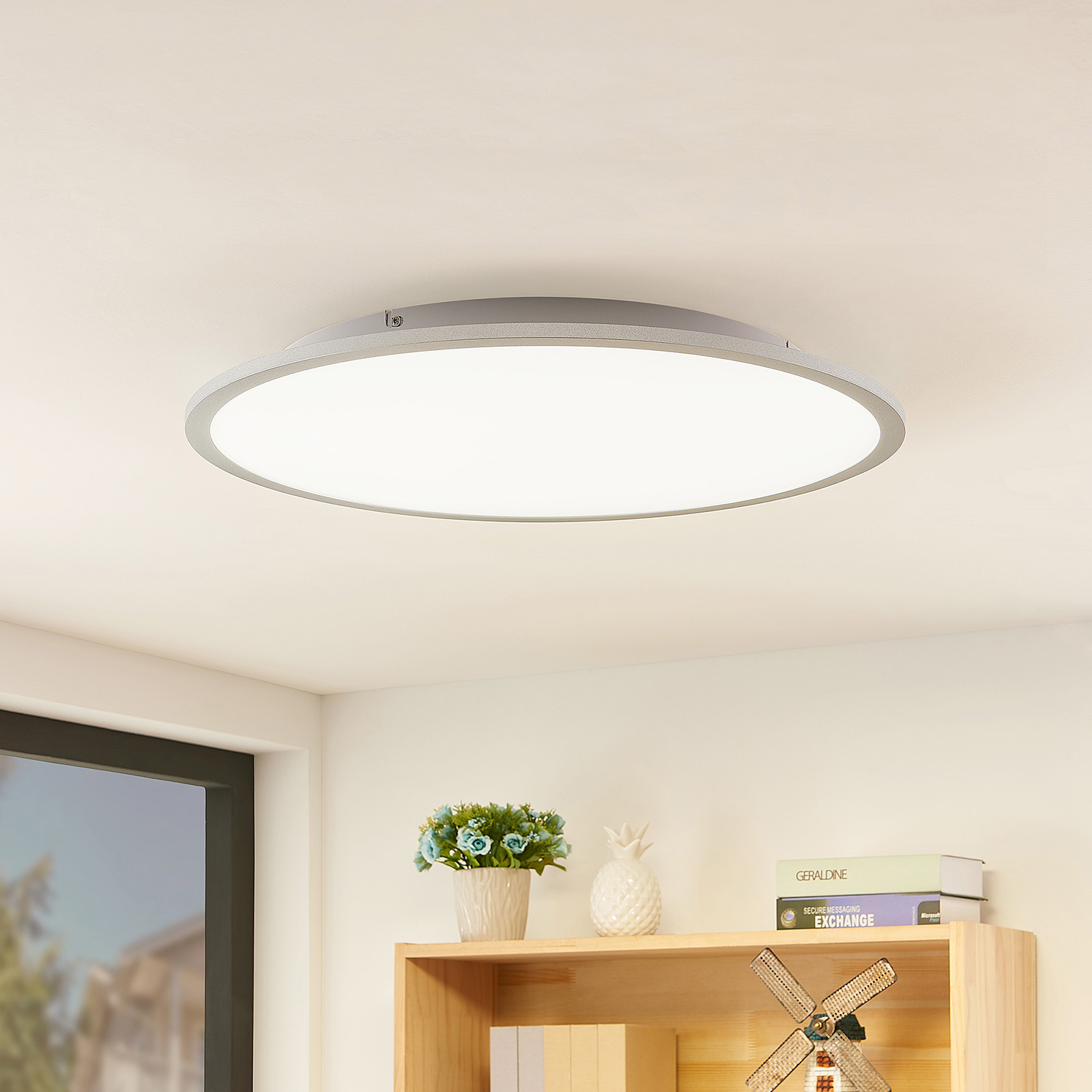 Lindby Narima LED-taklampa, CCT, Ø 60 cm
