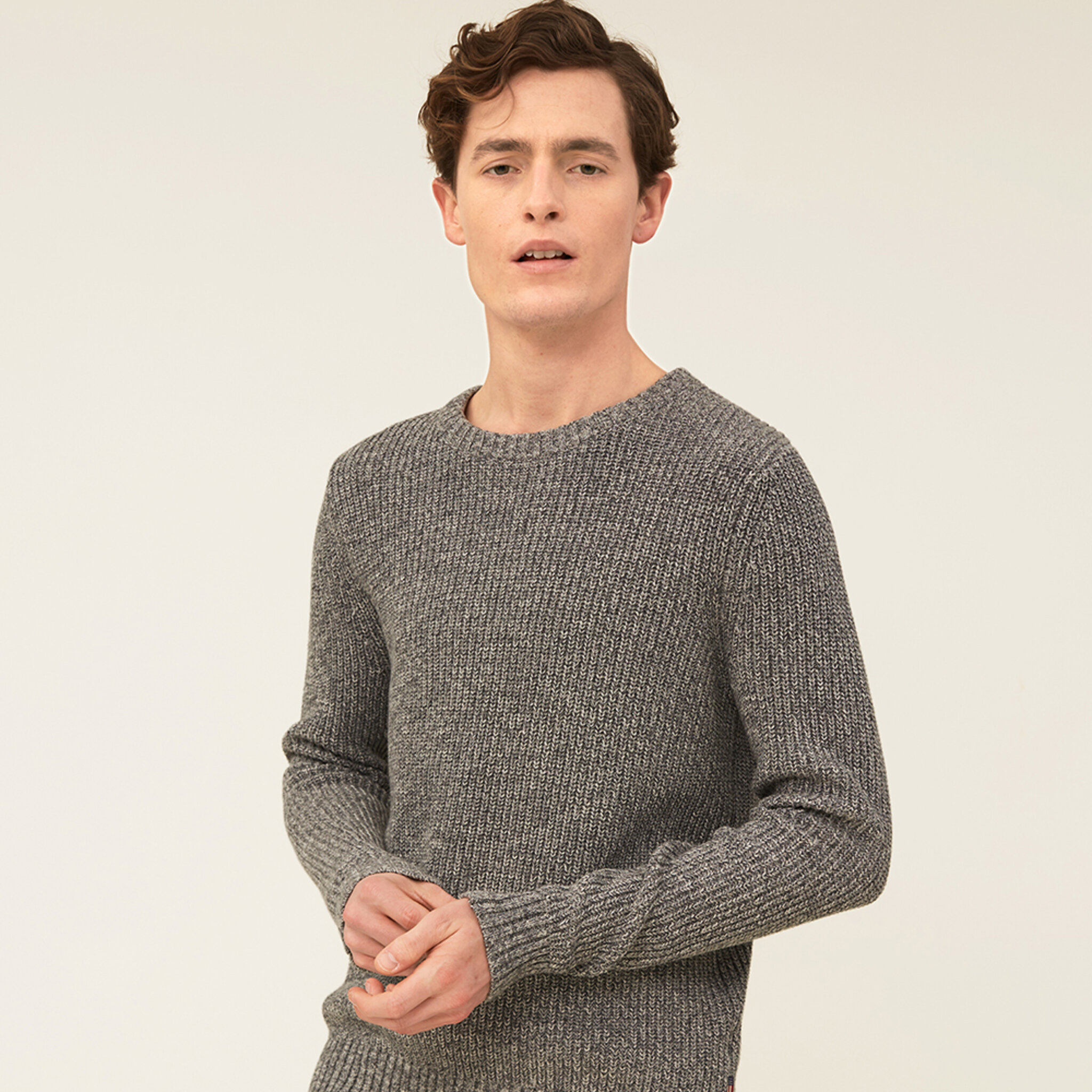 Claude Organic Cotton Twisted Yarn Sweater