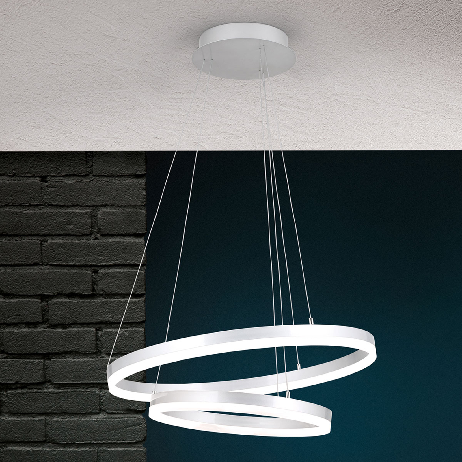 Modernt designad LED-hänglampa Float
