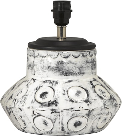 Larry Lampfot Vit 30cm