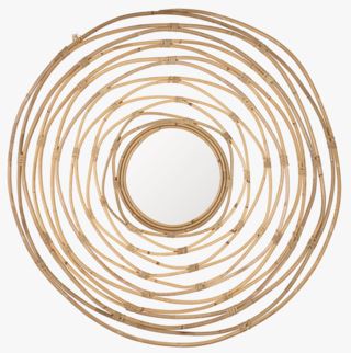 Spiral spegel natur