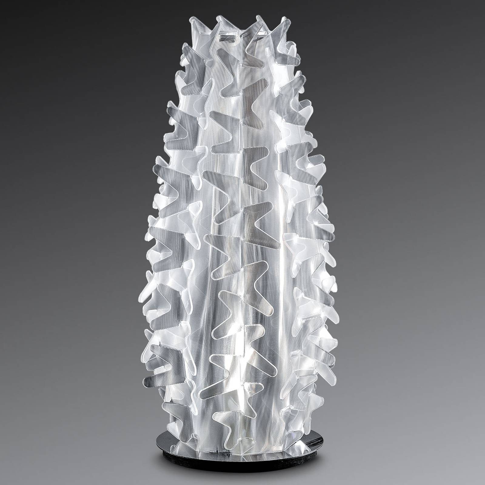 Iögonfallande bordslampa Cactus XM Prisma