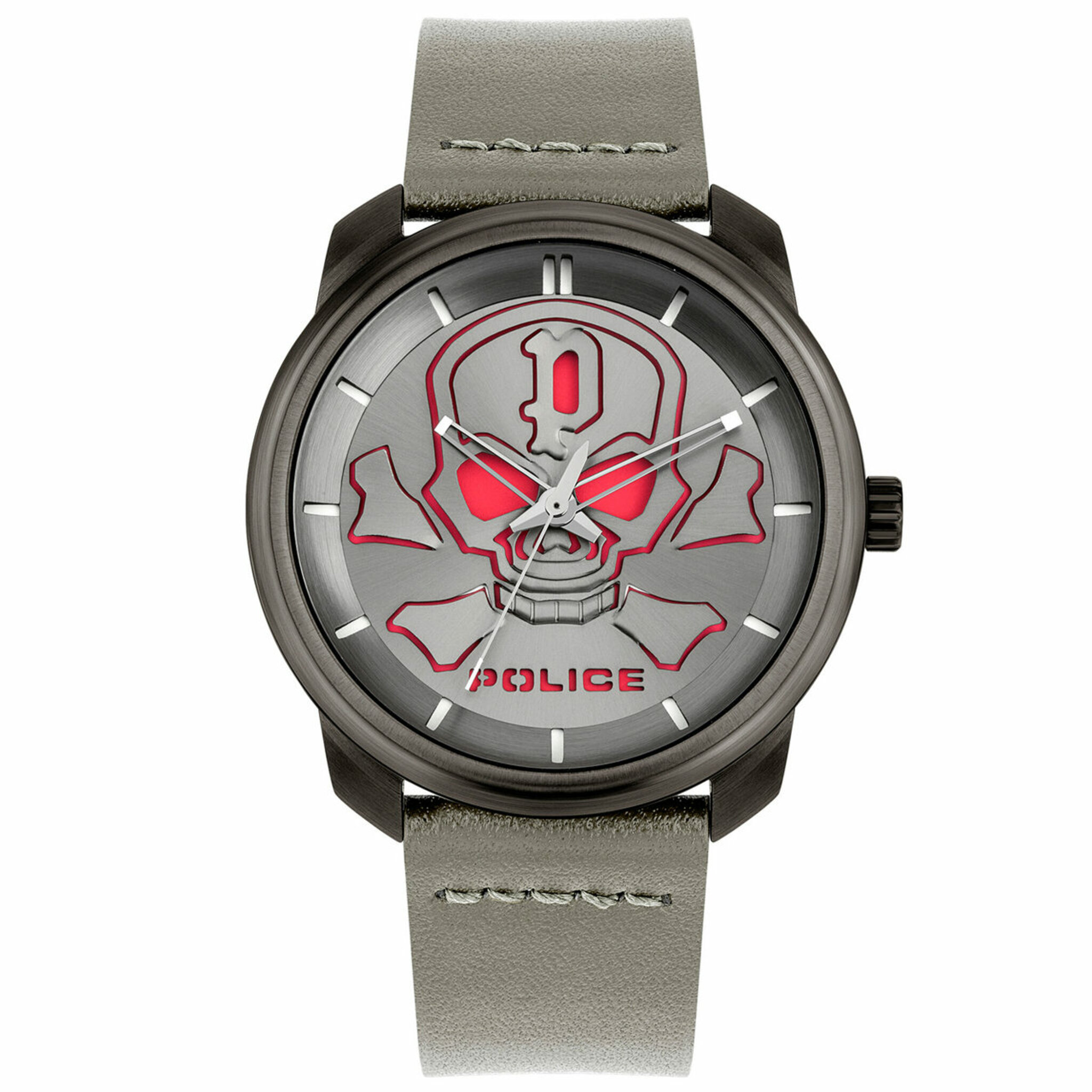 Pl15714jsu.61, Quartz, 44mm, 3atm, grey