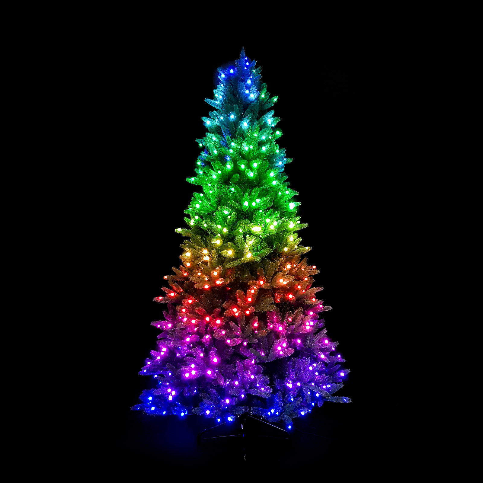 LED-belyst dekorträd Twinkly RGB, 180 cm