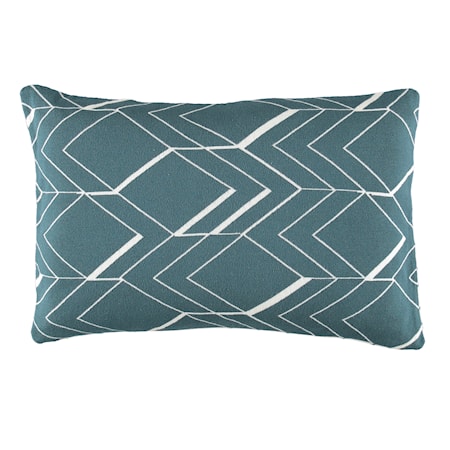 Kuddfodral Lykke 40x60 cm Turkos