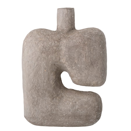 Deco Vas Grå Papper Mache
