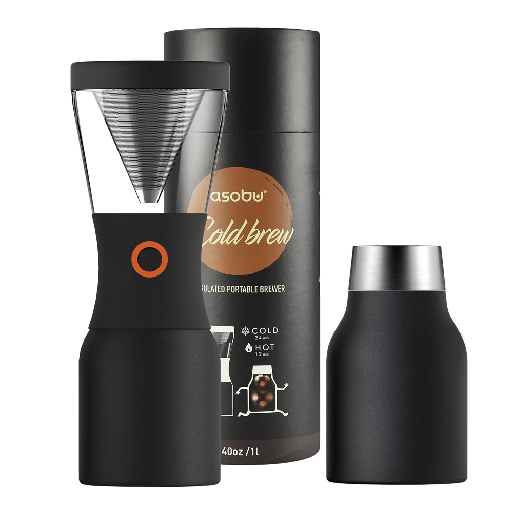 Asobu - Cold Brew Bryggare 1 L Svart