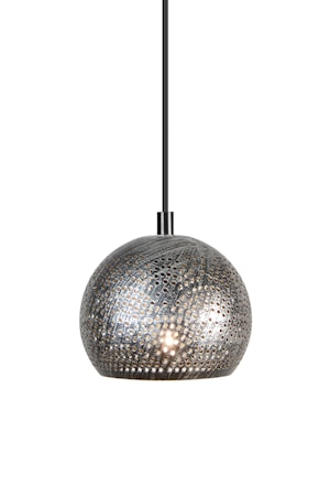Petra Mini Taklampa Antiksilver