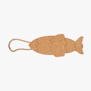 Fish cork grytunderlägg natur