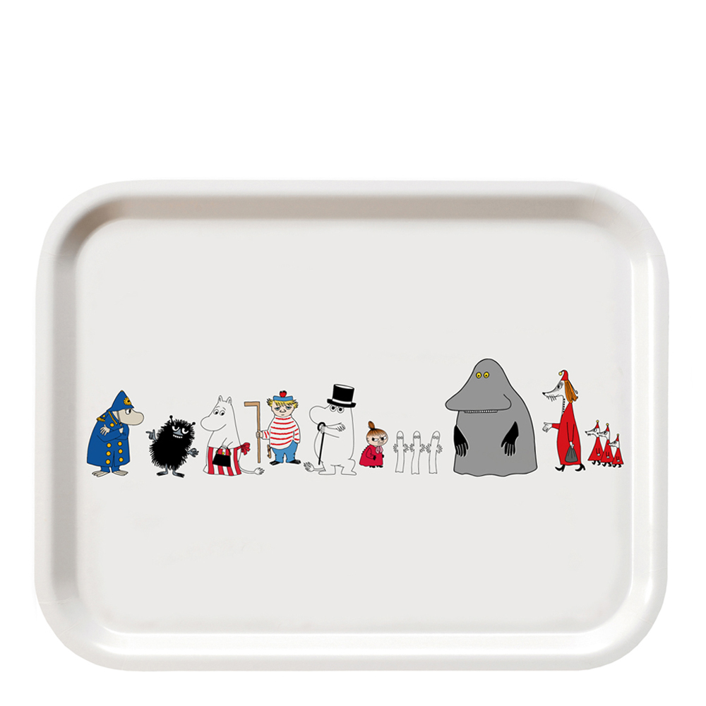 Opto Design - Mumin Bricka På rad 27X20 cm