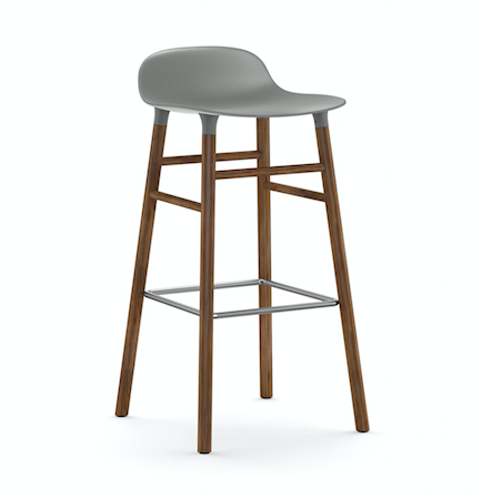 Form Barstol Valnöt 75 cm
