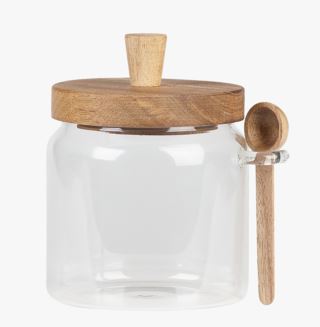 Louise spoon förvaringsburk transparent