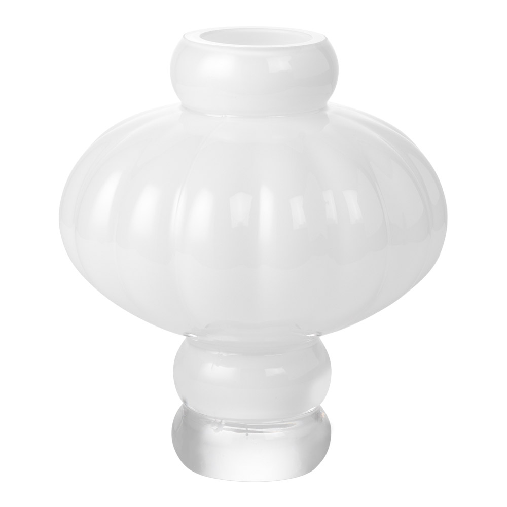 Louise Roe Copenhagen - Balloon Vas 02 20 cm Opalvit