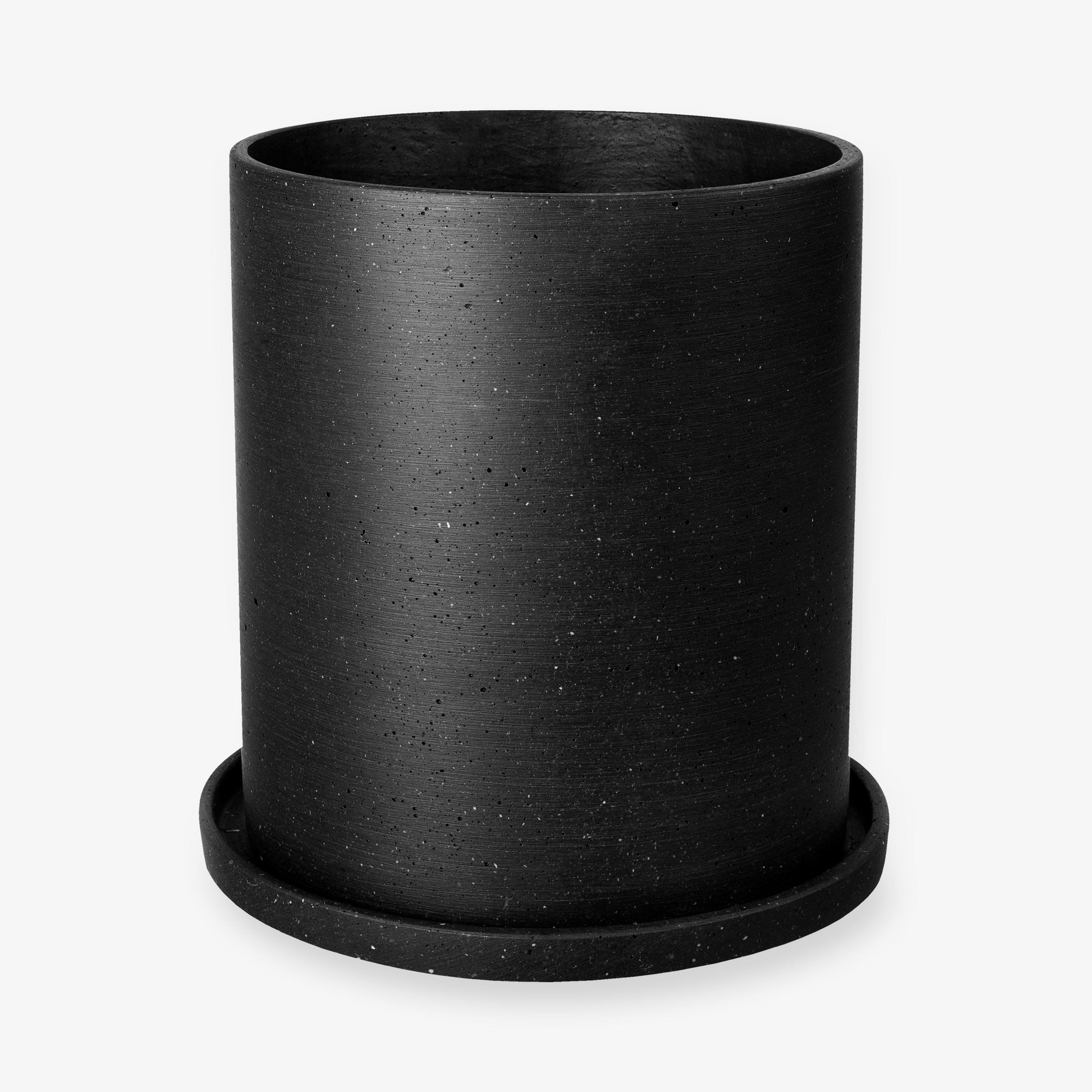 Kruka/Fat Polystone Stor Svart