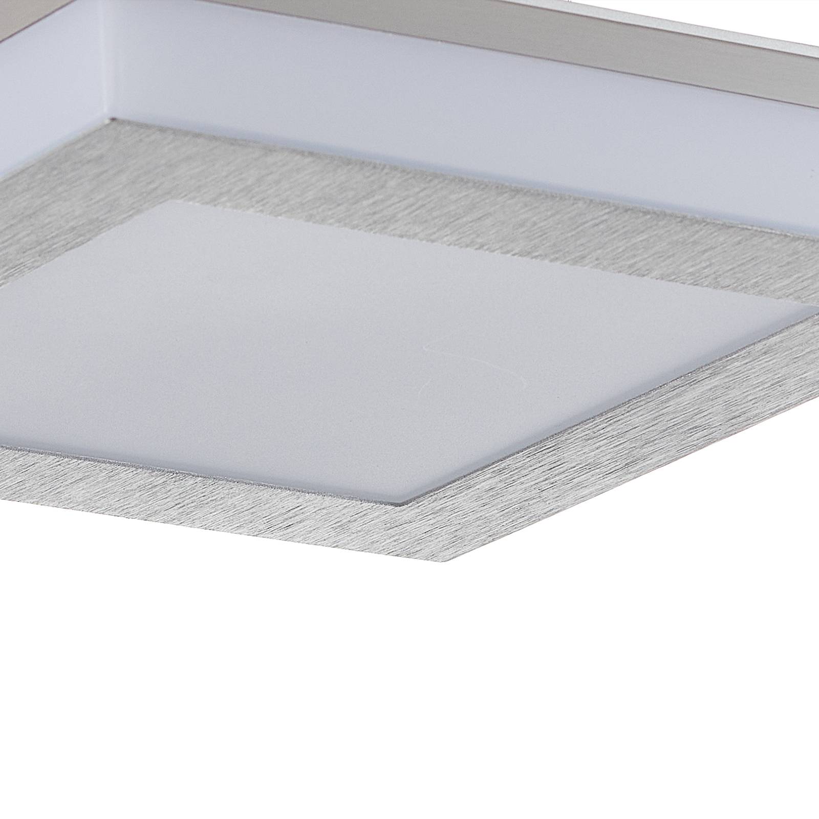 B-Leuchten Quadro LED-taklampa 22 x 22 cm