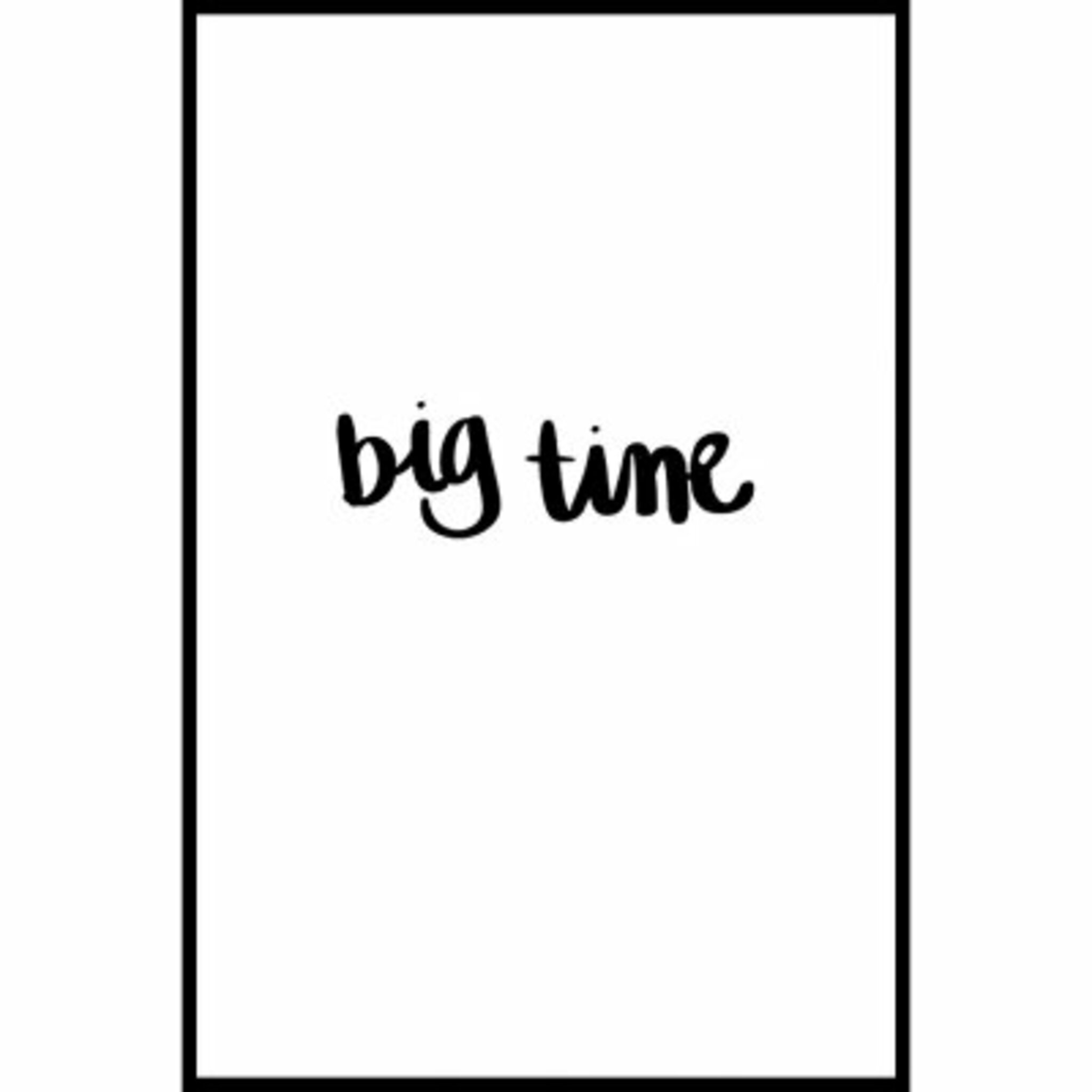 Big Time Poster