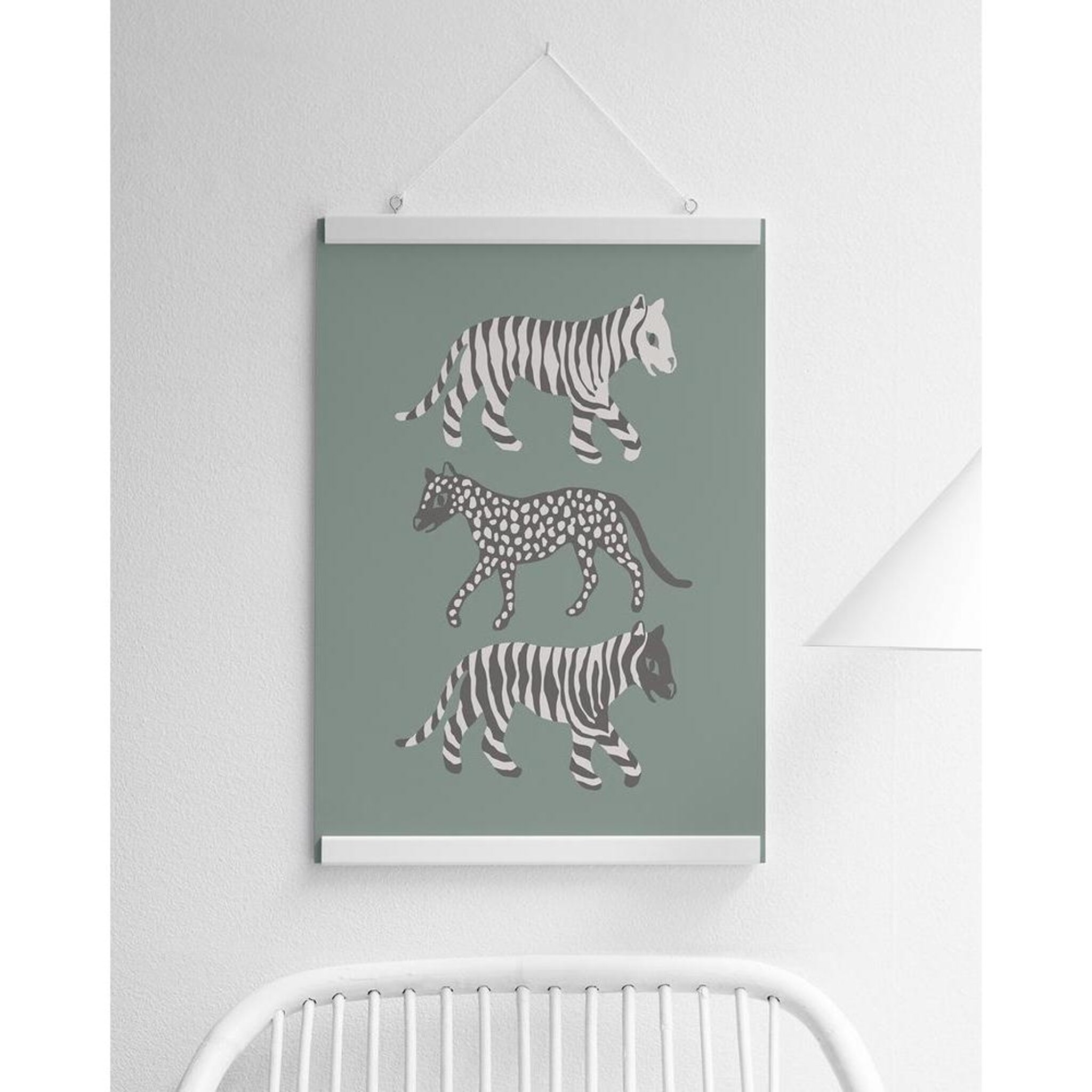 Signerad Poster Wild At Heart 30x40 cm