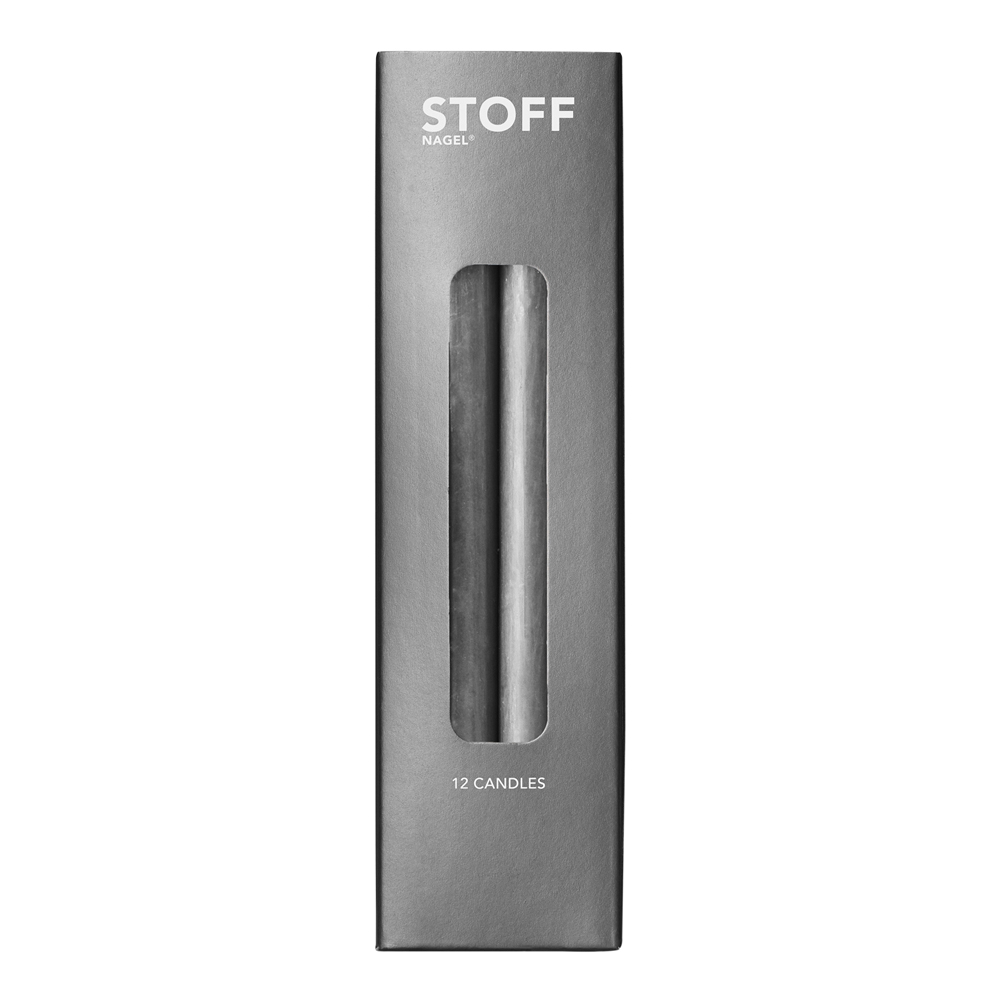 Stoff Nagel - Stoff Nagel Ljus 18 cm 12-pack Grå