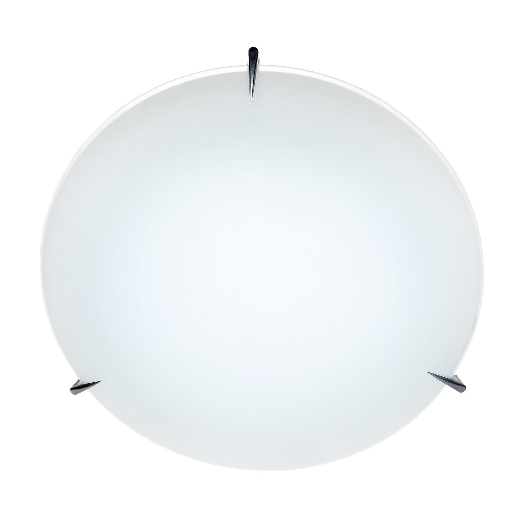 Taklampa Mars av glas, Ø 30 cm