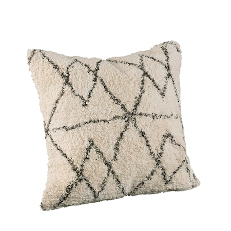 Shaggy Kuddfodral 50x50 Offwhite