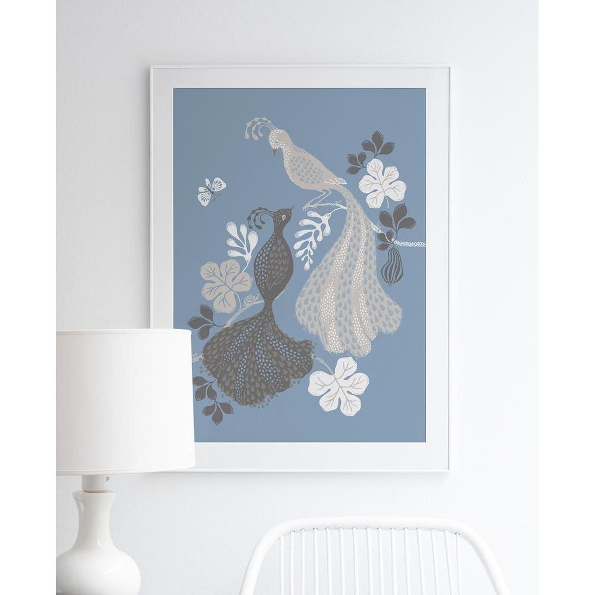 Signerad Poster Paradise 50x70 cm