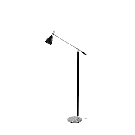Frank 2.0 Golvlampa Alu/Svart LED Dimbar 5W