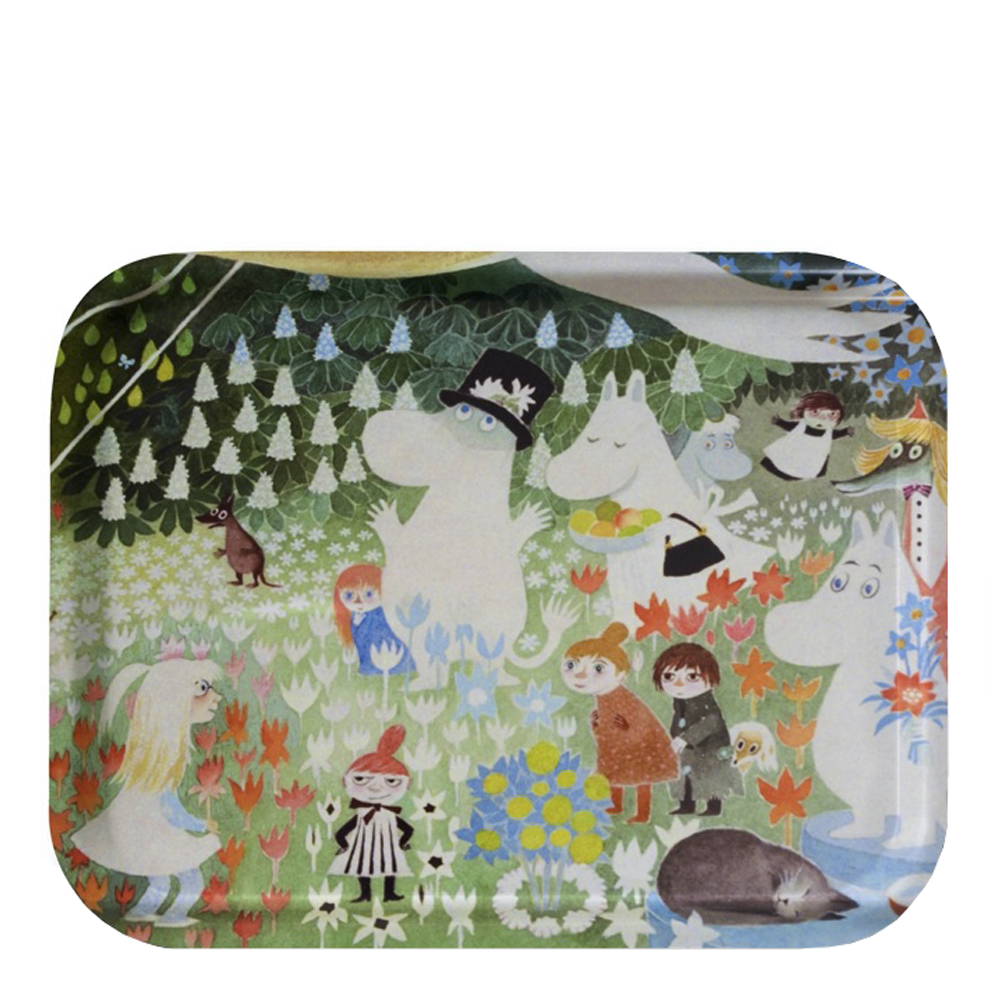 Opto Design - Mumin Bricka Den farliga resan 36X28 cm