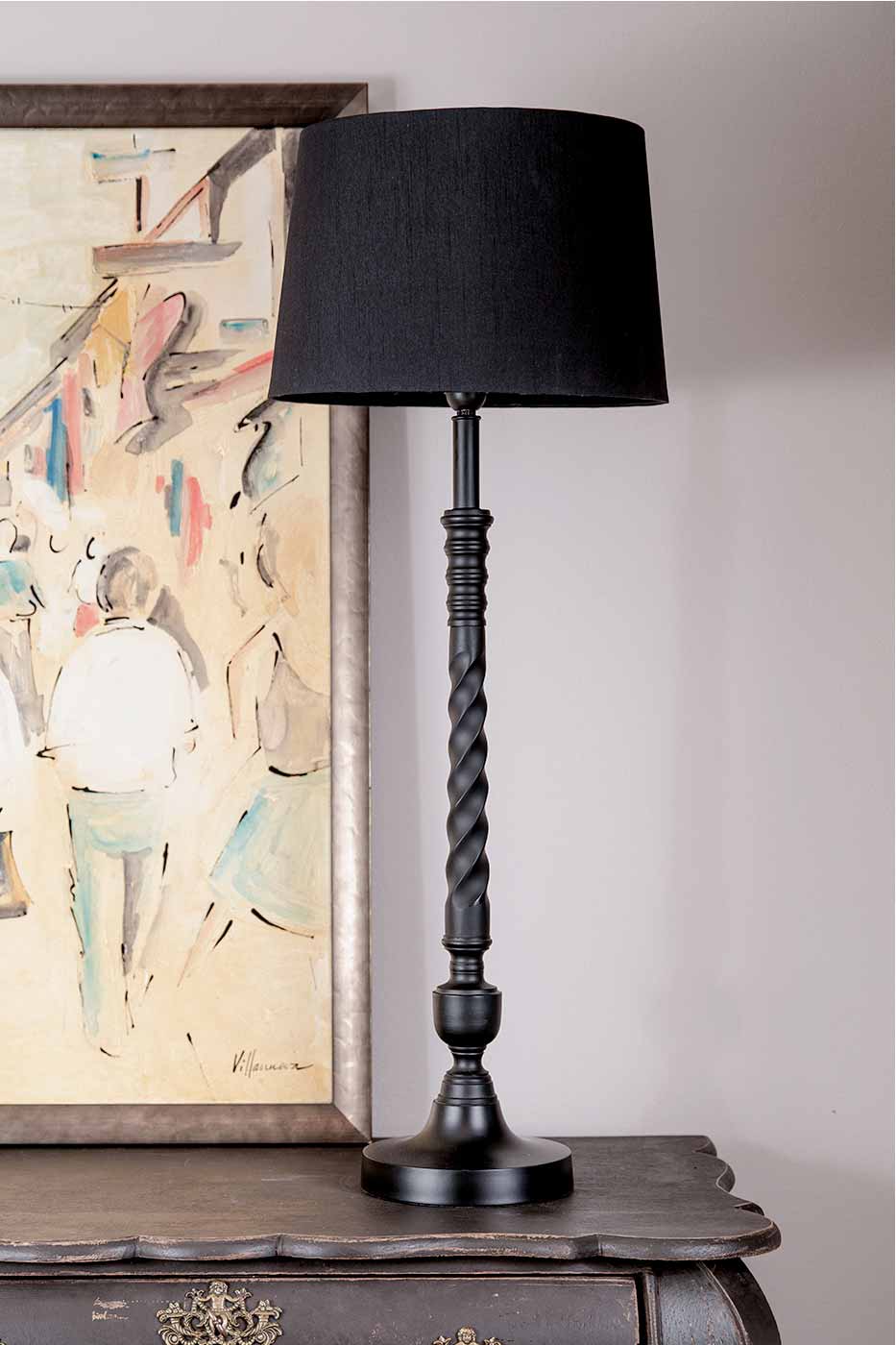 Lampfot Spinn 65 cm