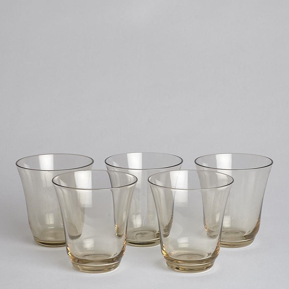 Vintage - SÅLD Glas 5 st