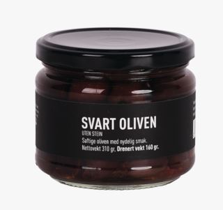 Svart oliv svart